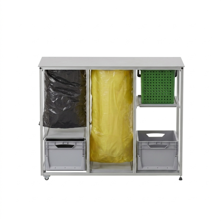 Abfalltrennsystem 3er