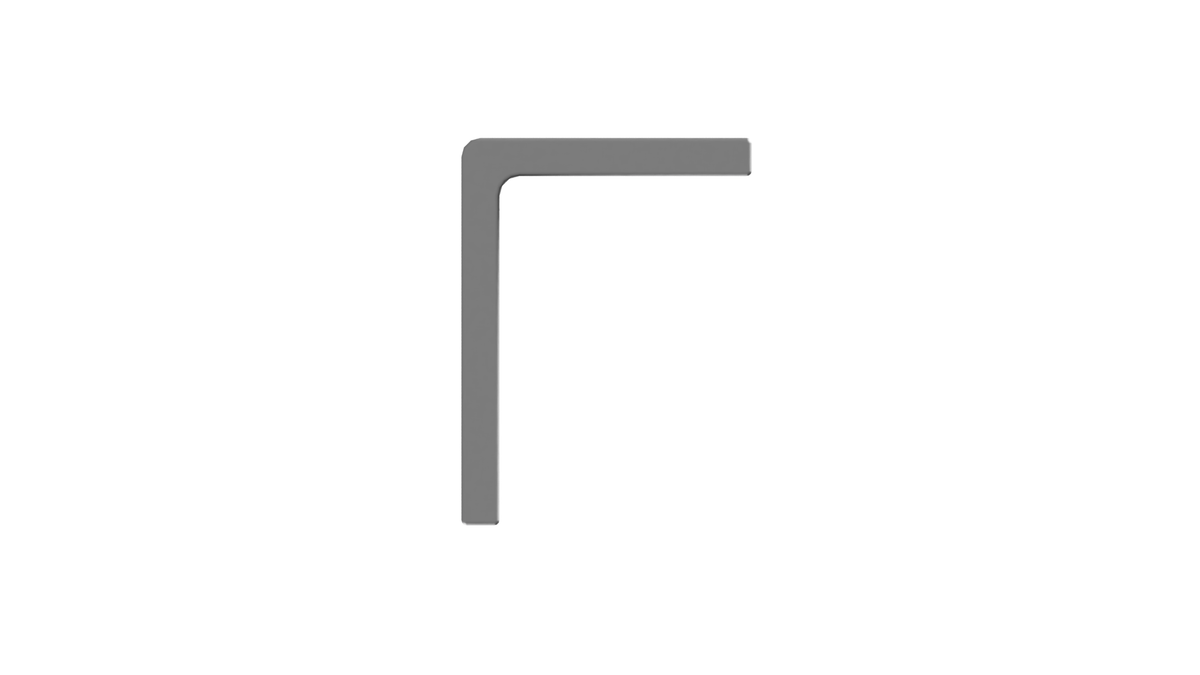 L-Profil Auflagewinkel